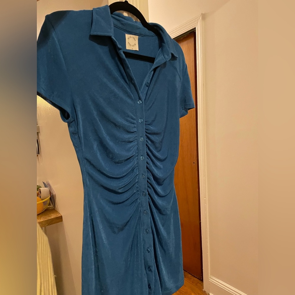 Blue with Jean dress